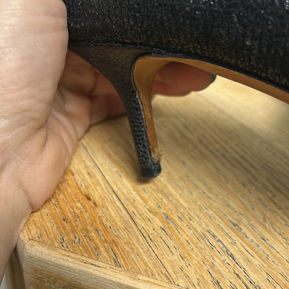 Jimmy Choo Luna Kitten Heel Shoes - Picture 6 of 12